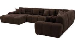 Goossens excellent u bank kubus bruin stof - 8252861-goossens-excellent-kubus-bank-stof-bruin-01