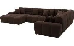 Goossens excellent u bank kubus bruin stof - 8252861-goossens-excellent-kubus-bank-stof-bruin-01