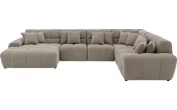 Goossens excellent u bank kubus bruin stof - 8252863-goossens-excellent-kubus-bank-stof-bruin-01