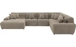 Goossens excellent u bank kubus bruin stof - 8252864-goossens-excellent-kubus-bank-stof-bruin-01