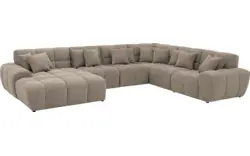 Goossens excellent u bank kubus bruin stof - 8252864-goossens-excellent-kubus-bank-stof-bruin-01