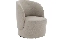 Goossens draaifauteuil gando beige stof - 8252867-goossens-gando-fauteuil-stof-01