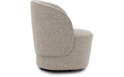 Goossens draaifauteuil gando beige stof - 8252867-goossens-gando-fauteuil-stof-01