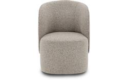 Goossens draaifauteuil gando beige stof - 8252867-goossens-gando-fauteuil-stof-01