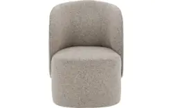 Goossens draaifauteuil gando beige stof - 8252867-goossens-gando-fauteuil-stof-01