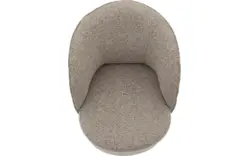 Goossens draaifauteuil gando beige stof - 8252867-goossens-gando-fauteuil-stof-01