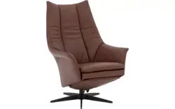 Goossens excellent relaxstoel richard bruin leer - 8252868-goossens-excellent-richard-fauteuil-leer-01