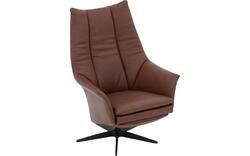 Goossens excellent relaxstoel richard bruin leer - 8252868-goossens-excellent-richard-fauteuil-leer-01