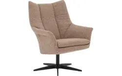 Goossens excellent draaifauteuil wes rood stof - 8252869-goossens-excellent-wes-fauteuil-stof-01