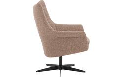Goossens excellent draaifauteuil wes rood stof - 8252869-goossens-excellent-wes-fauteuil-stof-01