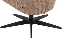 Goossens excellent draaifauteuil wes rood stof - 8252869-goossens-excellent-wes-fauteuil-stof-01