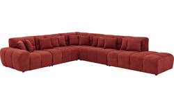 Goossens excellent hoekbank kubus rood stof - 8252871-goossens-excellent-kubus-bank-stof-rood-02