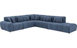 Goossens excellent hoekbank kubus blauw stof - 8252872-goossens-excellent-kubus-bank-stof-blauw-02
