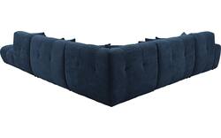 Goossens excellent hoekbank kubus blauw stof - 8252873-goossens-excellent-kubus-bank-stof-blauw-01