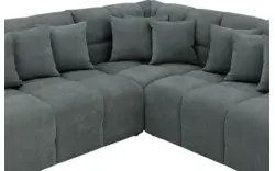 Goossens excellent hoekbank kubus groen stof - 8252874-goossens-excellent-kubus-bank-stof-groen-01
