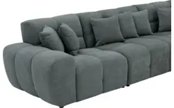Goossens excellent hoekbank kubus groen stof - 8252874-goossens-excellent-kubus-bank-stof-groen-01