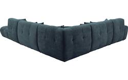 Goossens excellent hoekbank kubus blauw stof - 8252875-goossens-excellent-kubus-bank-stof-blauw-01