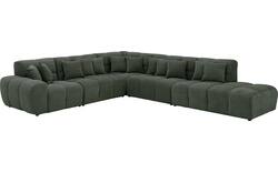 Goossens excellent hoekbank kubus groen stof - 8252876-goossens-excellent-kubus-bank-stof-groen-02