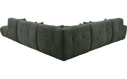 Goossens excellent hoekbank kubus groen stof - 8252876-goossens-excellent-kubus-bank-stof-groen-01