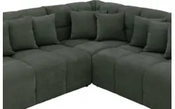 Goossens excellent hoekbank kubus groen stof - 8252876-goossens-excellent-kubus-bank-stof-groen-01