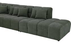 Goossens excellent hoekbank kubus groen stof - 8252876-goossens-excellent-kubus-bank-stof-groen-01