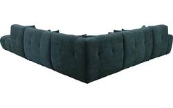 Goossens excellent hoekbank kubus groen stof - 8252877-goossens-excellent-kubus-bank-stof-groen-01