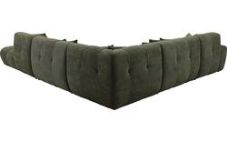 Goossens excellent hoekbank kubus groen stof - 8252878-goossens-excellent-kubus-bank-stof-groen-01