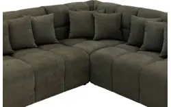 Goossens excellent hoekbank kubus groen stof - 8252878-goossens-excellent-kubus-bank-stof-groen-01
