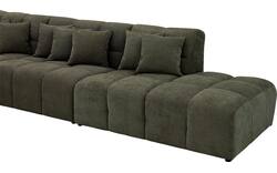 Goossens excellent hoekbank kubus groen stof - 8252878-goossens-excellent-kubus-bank-stof-groen-01
