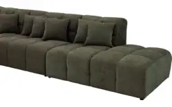 Goossens excellent hoekbank kubus groen stof - 8252878-goossens-excellent-kubus-bank-stof-groen-01