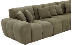 Goossens excellent hoekbank kubus groen stof - 8252879-goossens-excellent-kubus-bank-stof-groen-01