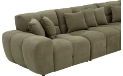Goossens excellent hoekbank kubus groen stof - 8252879-goossens-excellent-kubus-bank-stof-groen-01