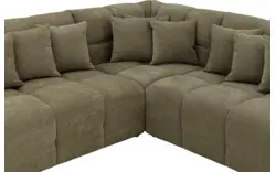 Goossens excellent hoekbank kubus groen stof - 8252879-goossens-excellent-kubus-bank-stof-groen-01