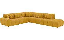 Goossens excellent hoekbank kubus geel stof - 8252880-goossens-excellent-kubus-bank-stof-geel-02