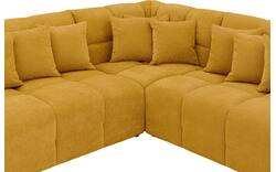 Goossens excellent hoekbank kubus geel stof - 8252880-goossens-excellent-kubus-bank-stof-geel-01