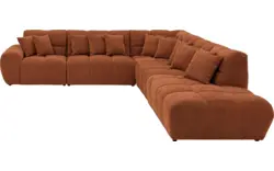 Goossens excellent hoekbank kubus bruin stof - 8252881-goossens-excellent-kubus-bank-stof-bruin-01