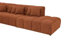 Goossens excellent hoekbank kubus bruin stof - 8252881-goossens-excellent-kubus-bank-stof-bruin-01