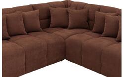 Goossens excellent hoekbank kubus bruin stof - 8252882-goossens-excellent-kubus-bank-stof-bruin-01