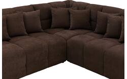 Goossens excellent hoekbank kubus bruin stof - 8252883-goossens-excellent-kubus-bank-stof-bruin-01