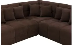 Goossens excellent hoekbank kubus bruin stof - 8252883-goossens-excellent-kubus-bank-stof-bruin-01