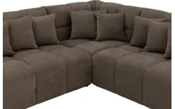 Goossens excellent hoekbank kubus bruin stof - 8252884-goossens-excellent-kubus-bank-stof-bruin-01