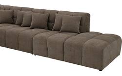 Goossens excellent hoekbank kubus bruin stof - 8252884-goossens-excellent-kubus-bank-stof-bruin-01