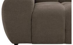 Goossens excellent hoekbank kubus bruin stof - 8252884-goossens-excellent-kubus-bank-stof-bruin-01