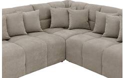 Goossens excellent hoekbank kubus bruin stof - 8252885-goossens-excellent-kubus-bank-stof-bruin-01
