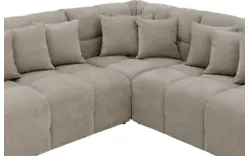 Goossens excellent hoekbank kubus bruin stof - 8252885-goossens-excellent-kubus-bank-stof-bruin-01