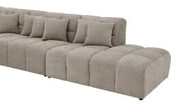 Goossens excellent hoekbank kubus bruin stof - 8252885-goossens-excellent-kubus-bank-stof-bruin-01