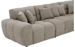 Goossens excellent hoekbank kubus bruin stof - 8252885-goossens-excellent-kubus-bank-stof-bruin-01
