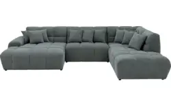 Goossens excellent u bank kubus groen stof - 8252890-goossens-excellent-kubus-bank-stof-groen-01