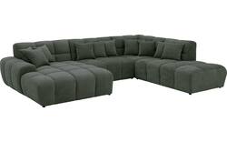 Goossens excellent u bank kubus groen stof - 8252892-goossens-excellent-kubus-bank-stof-groen-01