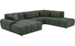 Goossens excellent u bank kubus groen stof - 8252892-goossens-excellent-kubus-bank-stof-groen-01